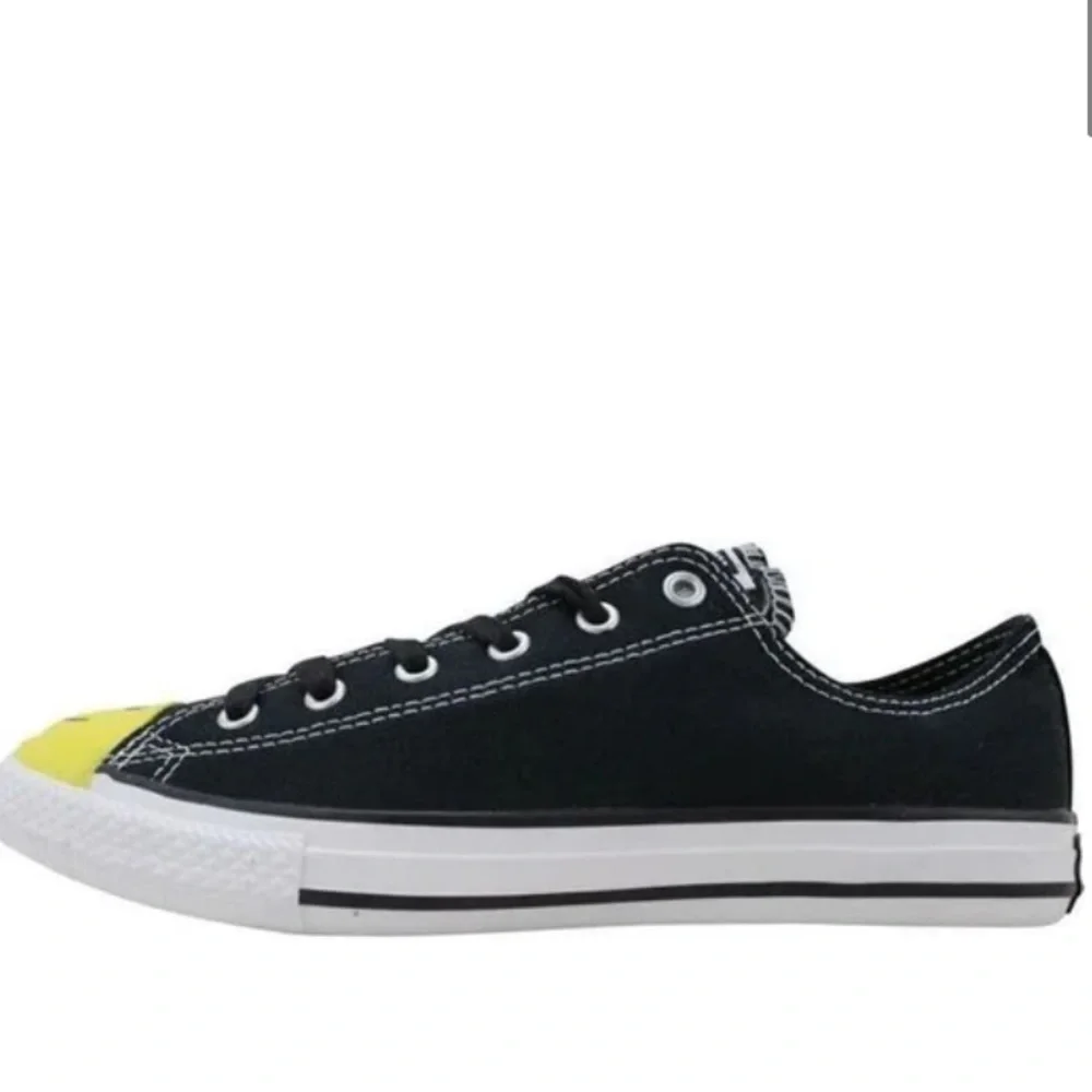Converse Chuck Taylor All Star Low 'Smiley Face - Black' 665707C big kids US 4 - Picture 5 of 13